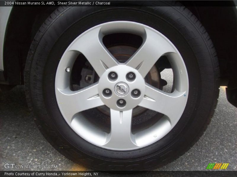 Sheer Silver Metallic / Charcoal 2004 Nissan Murano SL AWD