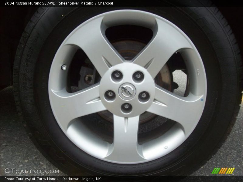 Sheer Silver Metallic / Charcoal 2004 Nissan Murano SL AWD