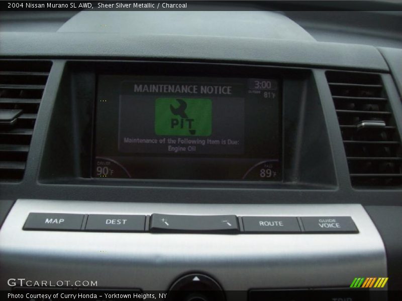 Sheer Silver Metallic / Charcoal 2004 Nissan Murano SL AWD