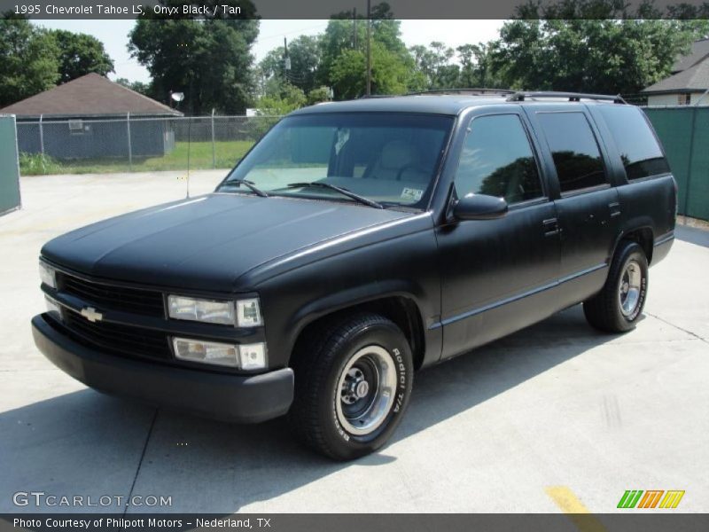 Onyx Black / Tan 1995 Chevrolet Tahoe LS