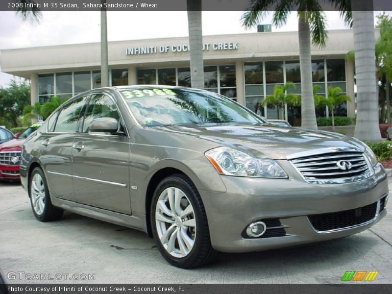 Sahara Sandstone / Wheat 2008 Infiniti M 35 Sedan
