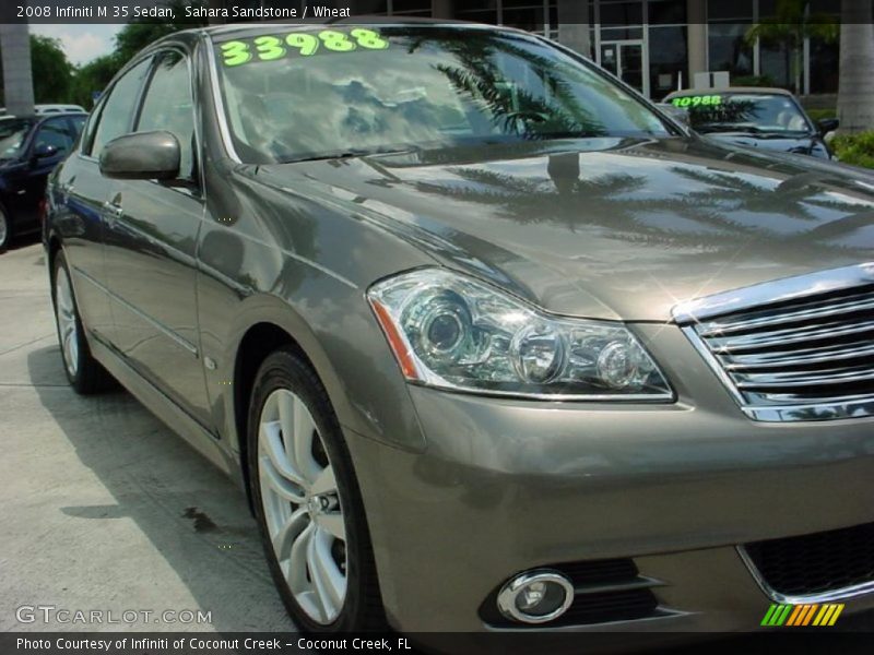 Sahara Sandstone / Wheat 2008 Infiniti M 35 Sedan