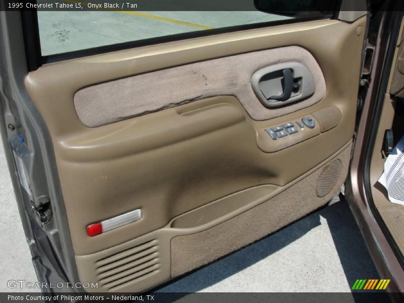 Onyx Black / Tan 1995 Chevrolet Tahoe LS