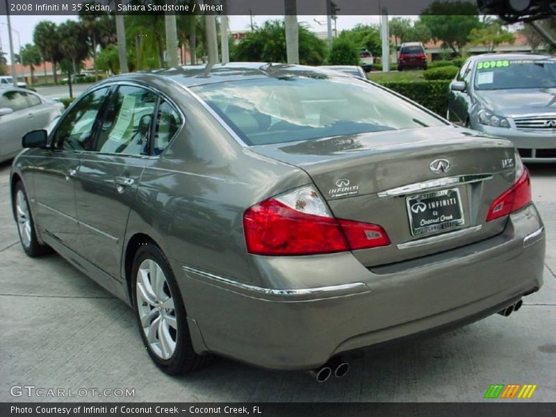 Sahara Sandstone / Wheat 2008 Infiniti M 35 Sedan