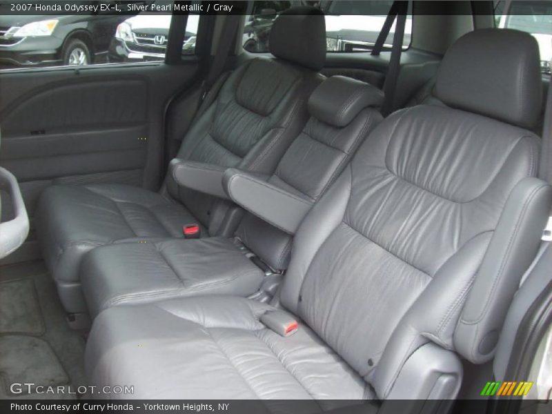 Silver Pearl Metallic / Gray 2007 Honda Odyssey EX-L