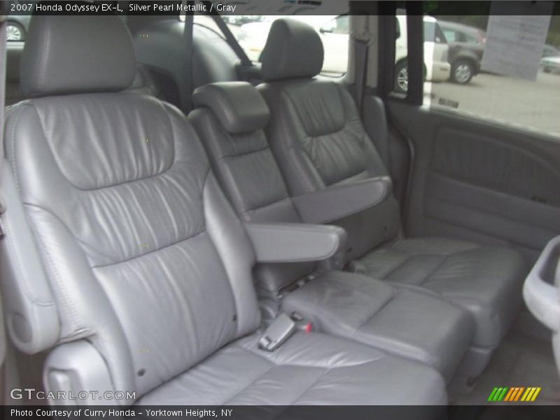 Silver Pearl Metallic / Gray 2007 Honda Odyssey EX-L