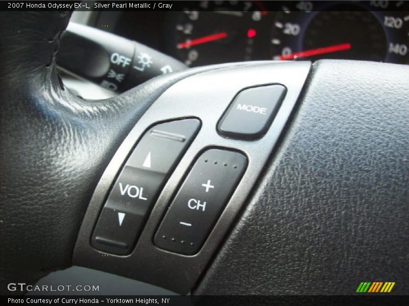 Silver Pearl Metallic / Gray 2007 Honda Odyssey EX-L