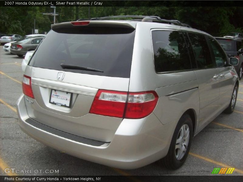 Silver Pearl Metallic / Gray 2007 Honda Odyssey EX-L