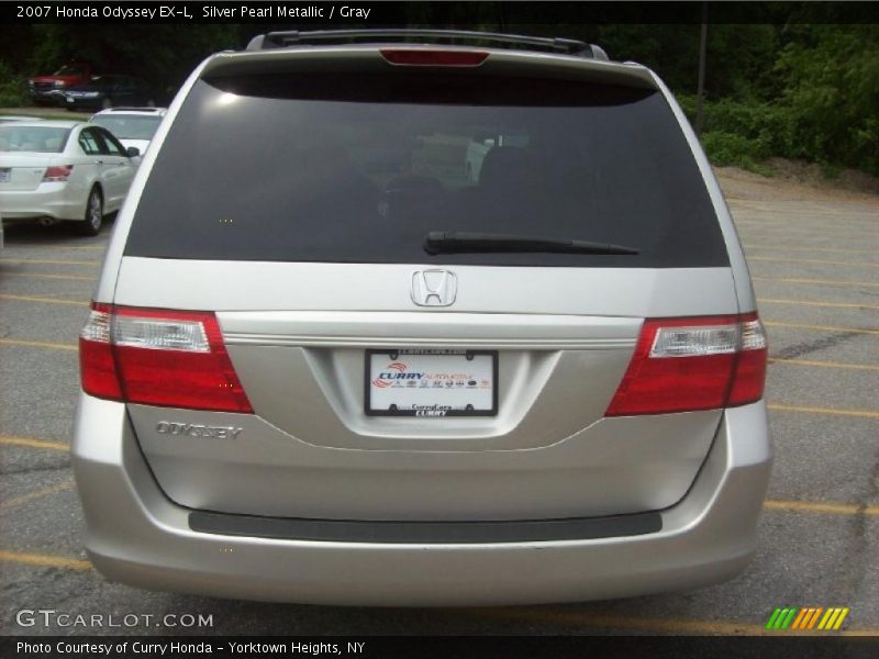 Silver Pearl Metallic / Gray 2007 Honda Odyssey EX-L