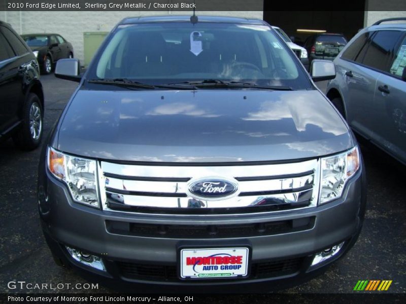 Sterling Grey Metallic / Charcoal Black 2010 Ford Edge Limited