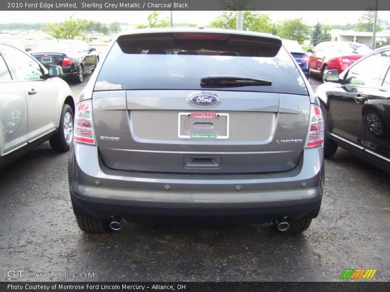 Sterling Grey Metallic / Charcoal Black 2010 Ford Edge Limited