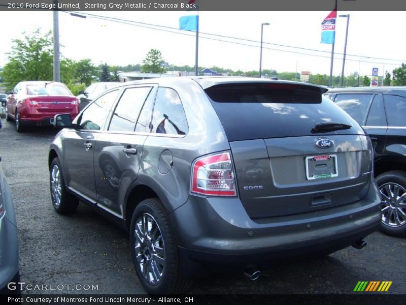 Sterling Grey Metallic / Charcoal Black 2010 Ford Edge Limited