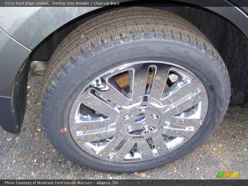 Sterling Grey Metallic / Charcoal Black 2010 Ford Edge Limited