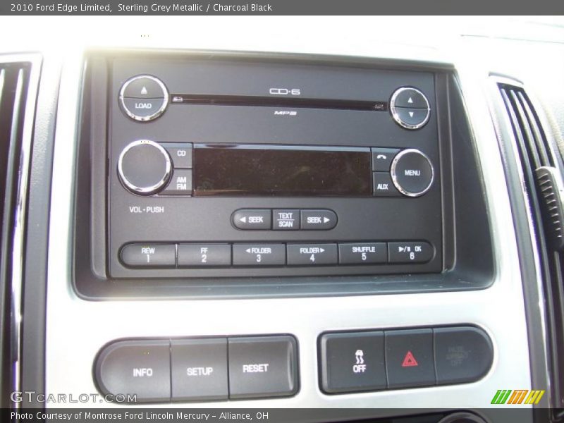 Sterling Grey Metallic / Charcoal Black 2010 Ford Edge Limited
