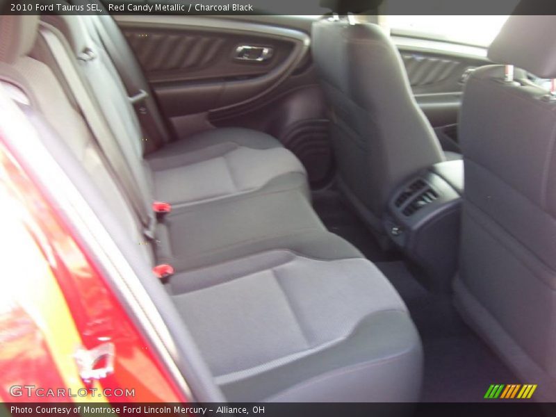 Red Candy Metallic / Charcoal Black 2010 Ford Taurus SEL