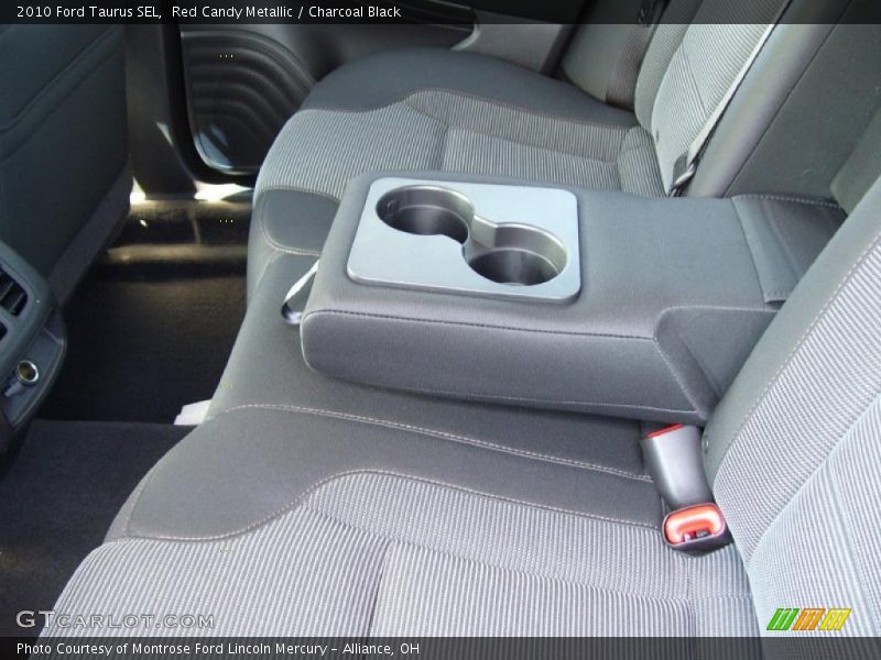 Red Candy Metallic / Charcoal Black 2010 Ford Taurus SEL