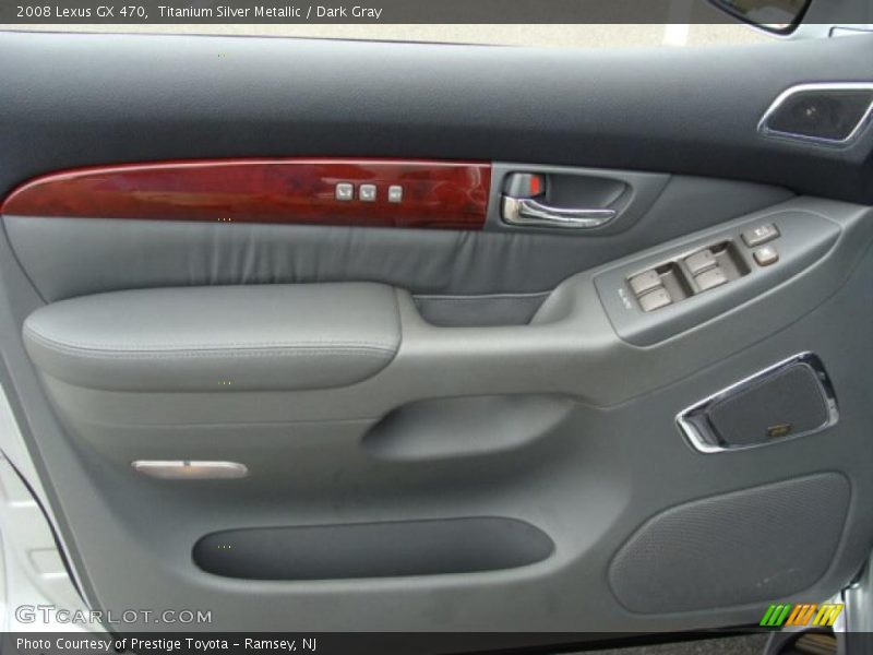 Titanium Silver Metallic / Dark Gray 2008 Lexus GX 470