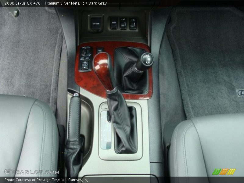 Titanium Silver Metallic / Dark Gray 2008 Lexus GX 470
