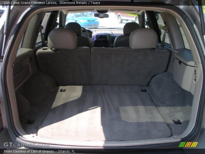 Silverstone Metallic / Taupe 2001 Jeep Grand Cherokee Laredo