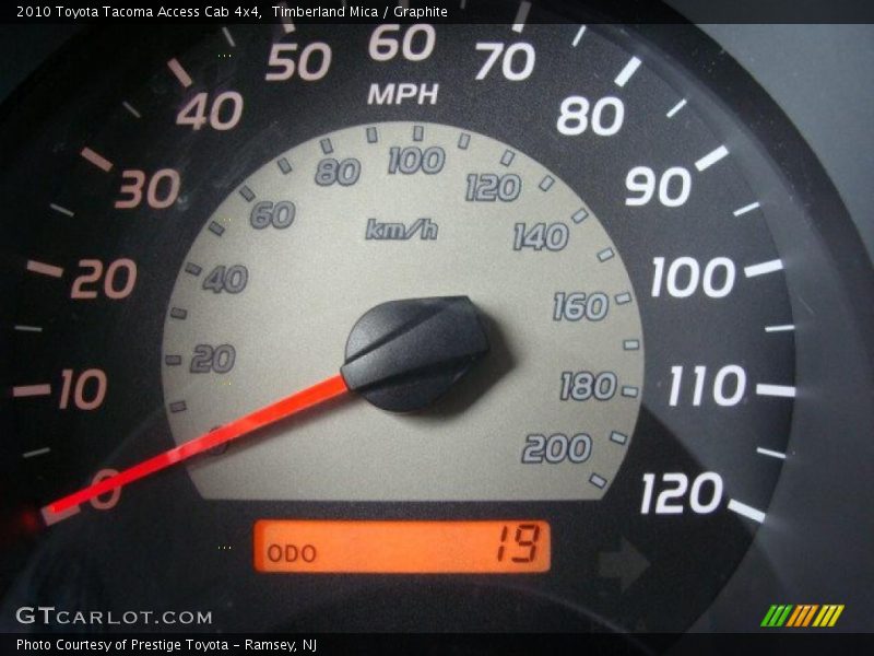 Timberland Mica / Graphite 2010 Toyota Tacoma Access Cab 4x4