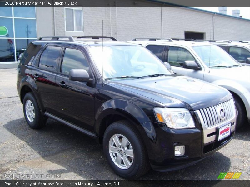 Black / Black 2010 Mercury Mariner I4