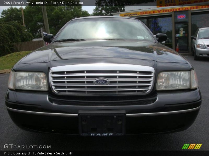 Black / Dark Charcoal 2001 Ford Crown Victoria LX