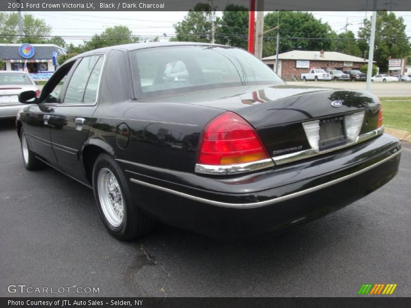 Black / Dark Charcoal 2001 Ford Crown Victoria LX