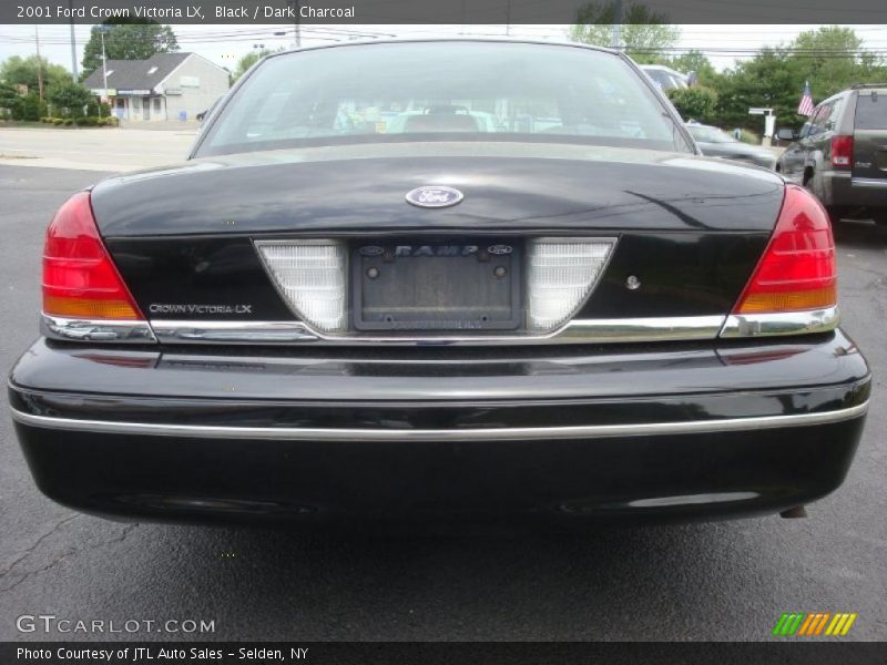 Black / Dark Charcoal 2001 Ford Crown Victoria LX