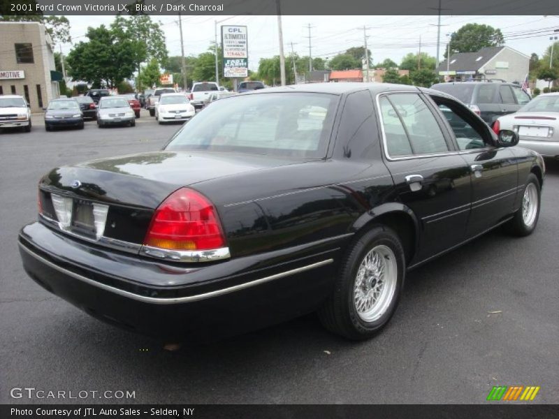 Black / Dark Charcoal 2001 Ford Crown Victoria LX