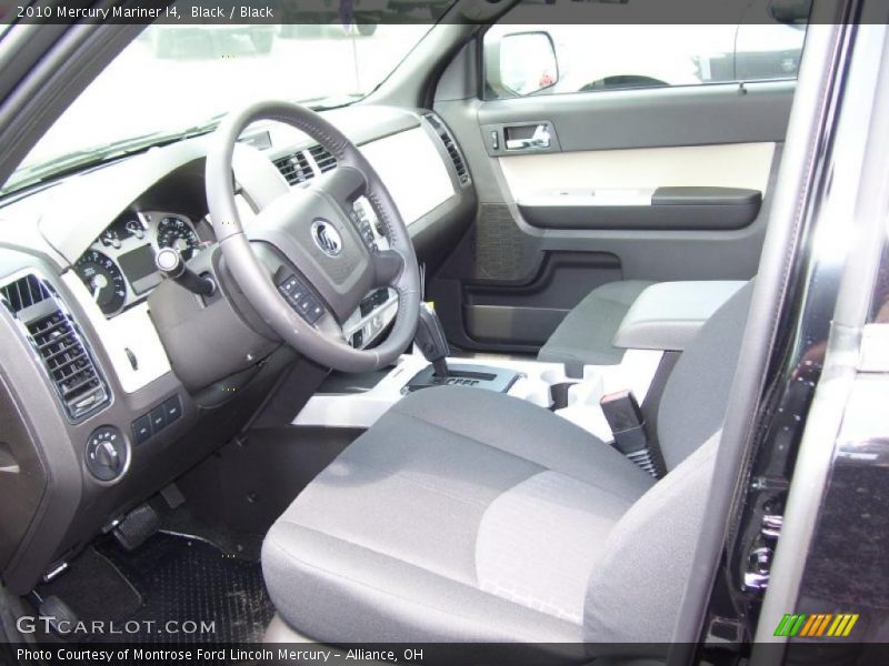 Black / Black 2010 Mercury Mariner I4