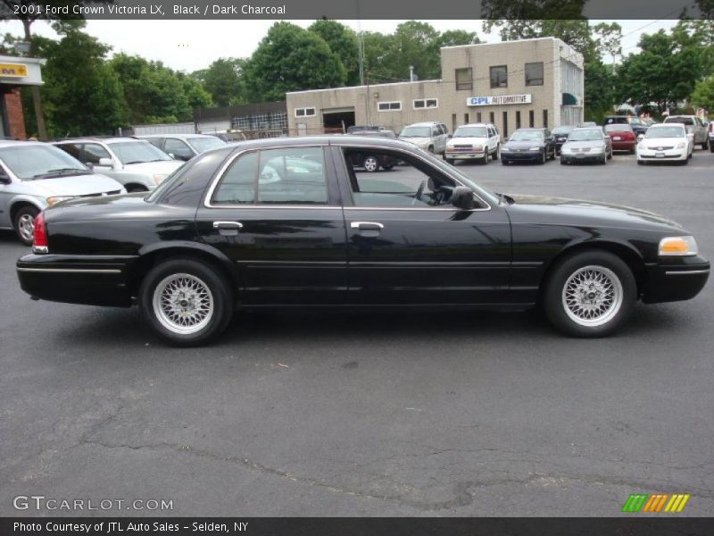 Black / Dark Charcoal 2001 Ford Crown Victoria LX