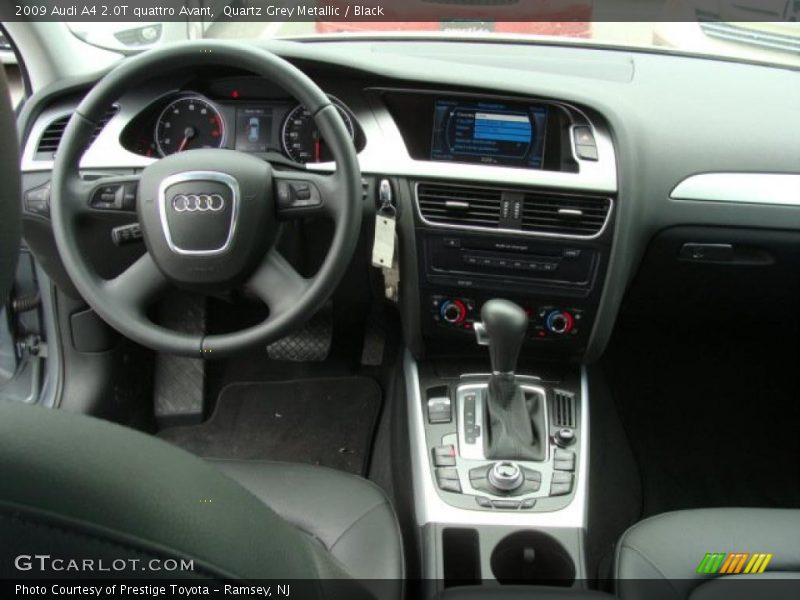Quartz Grey Metallic / Black 2009 Audi A4 2.0T quattro Avant