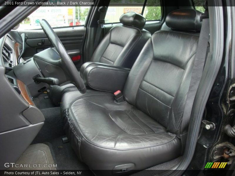 Black / Dark Charcoal 2001 Ford Crown Victoria LX