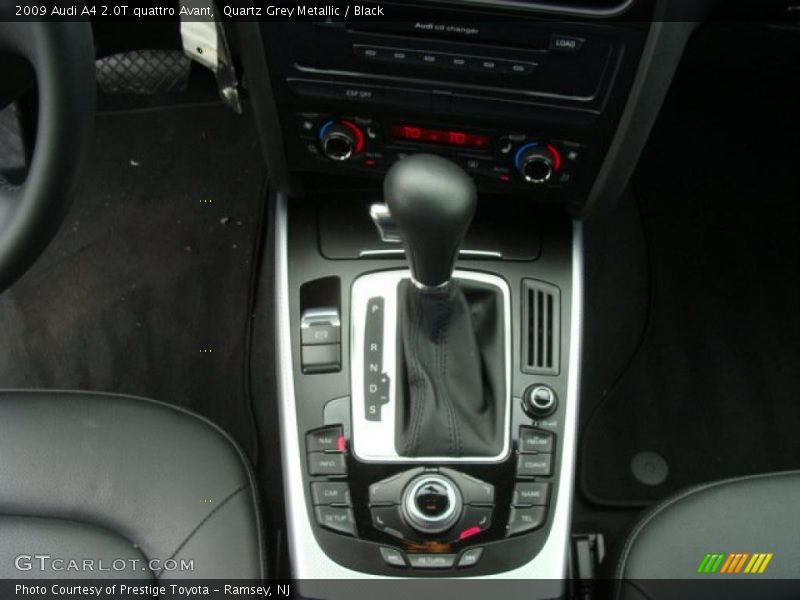 Quartz Grey Metallic / Black 2009 Audi A4 2.0T quattro Avant
