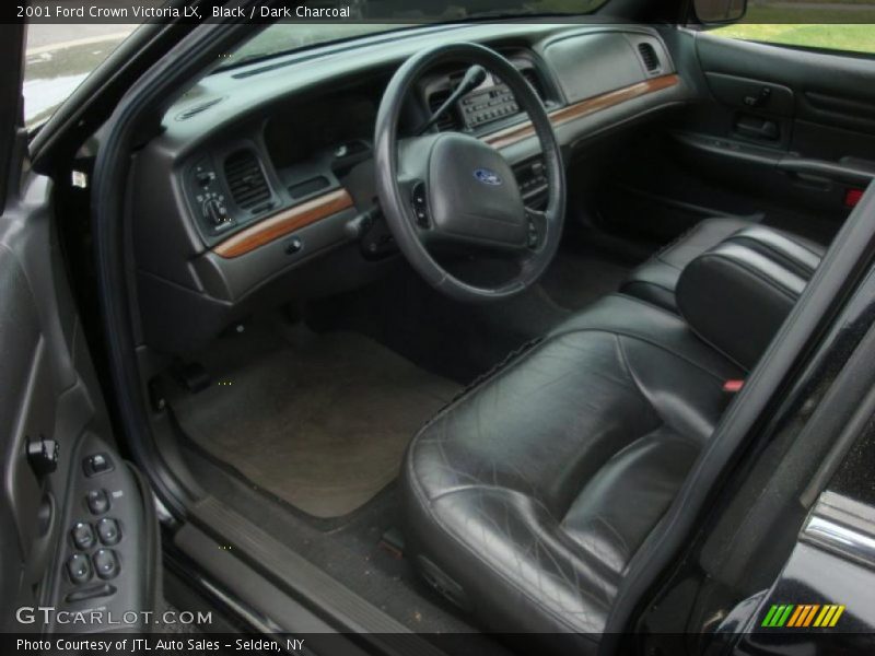 Black / Dark Charcoal 2001 Ford Crown Victoria LX