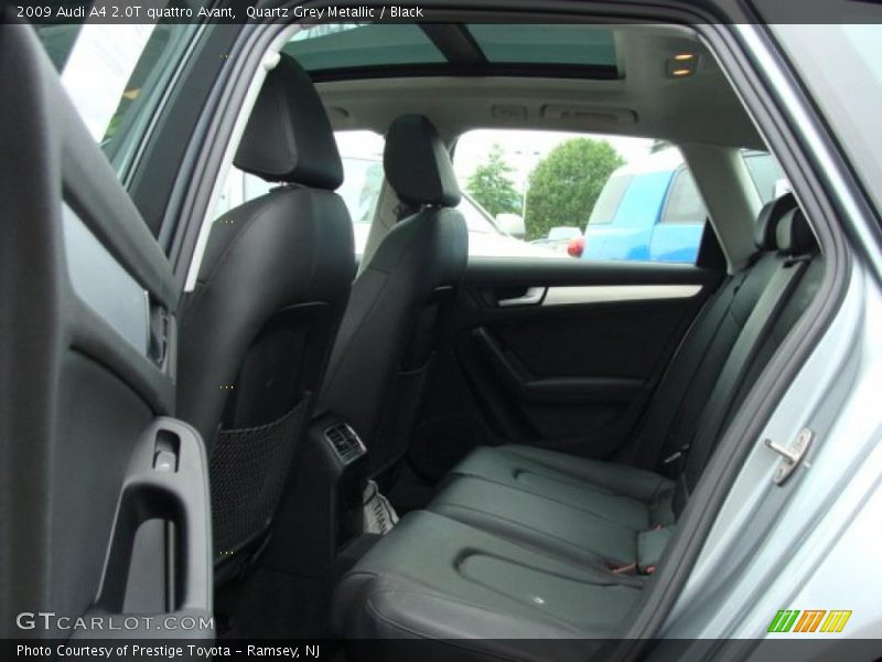 Quartz Grey Metallic / Black 2009 Audi A4 2.0T quattro Avant