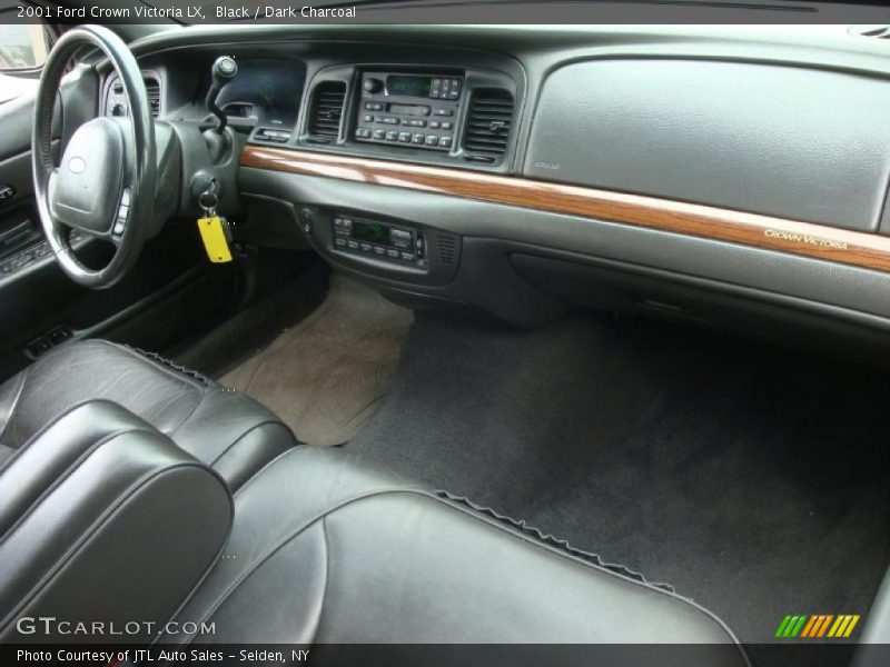 Black / Dark Charcoal 2001 Ford Crown Victoria LX