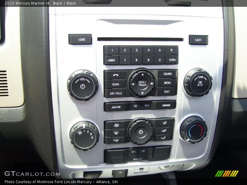Black / Black 2010 Mercury Mariner I4