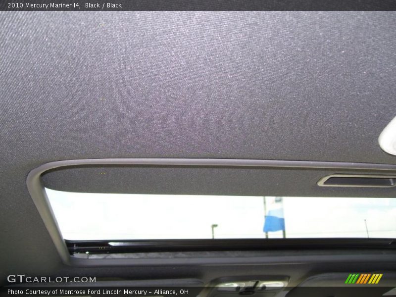Black / Black 2010 Mercury Mariner I4