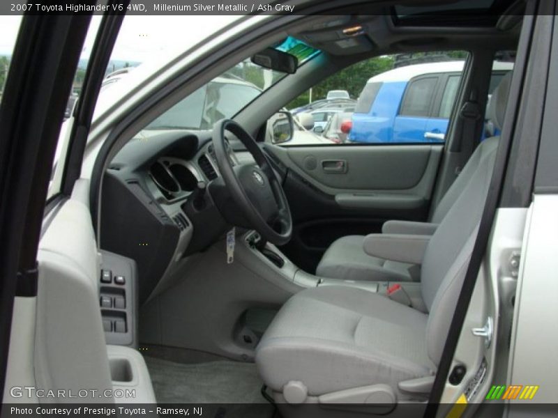 Millenium Silver Metallic / Ash Gray 2007 Toyota Highlander V6 4WD
