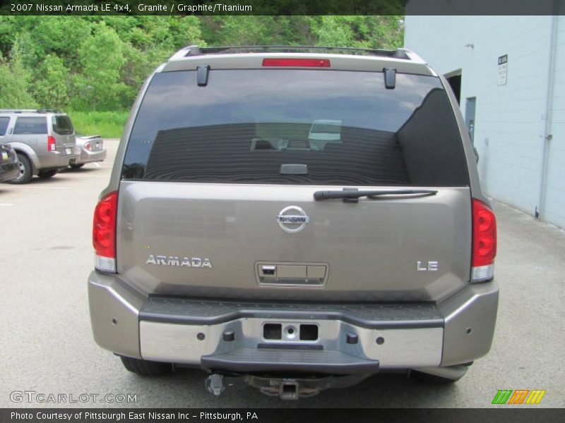 Granite / Graphite/Titanium 2007 Nissan Armada LE 4x4