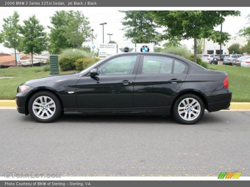 Jet Black / Black 2006 BMW 3 Series 325xi Sedan