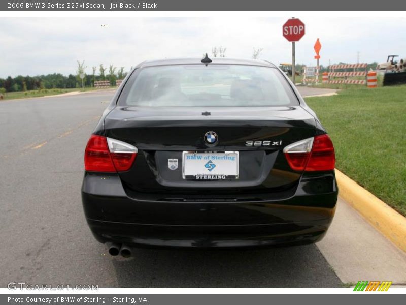 Jet Black / Black 2006 BMW 3 Series 325xi Sedan