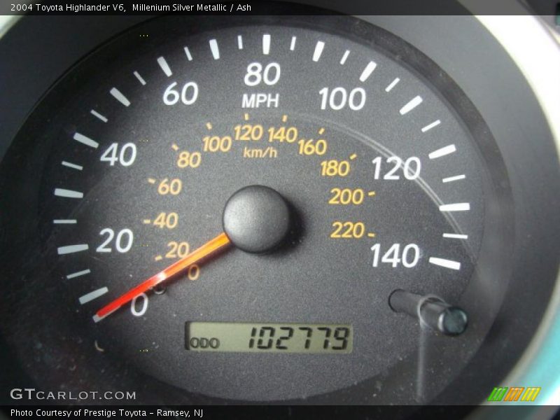 Millenium Silver Metallic / Ash 2004 Toyota Highlander V6