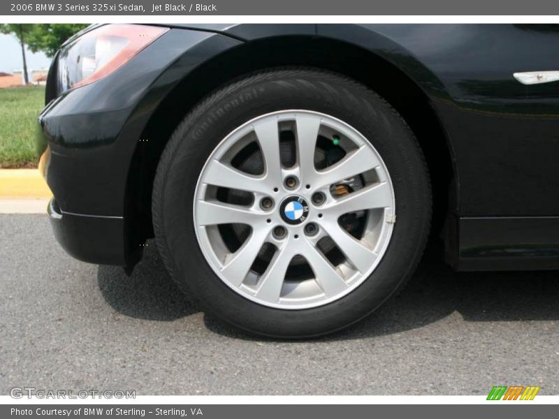 Jet Black / Black 2006 BMW 3 Series 325xi Sedan