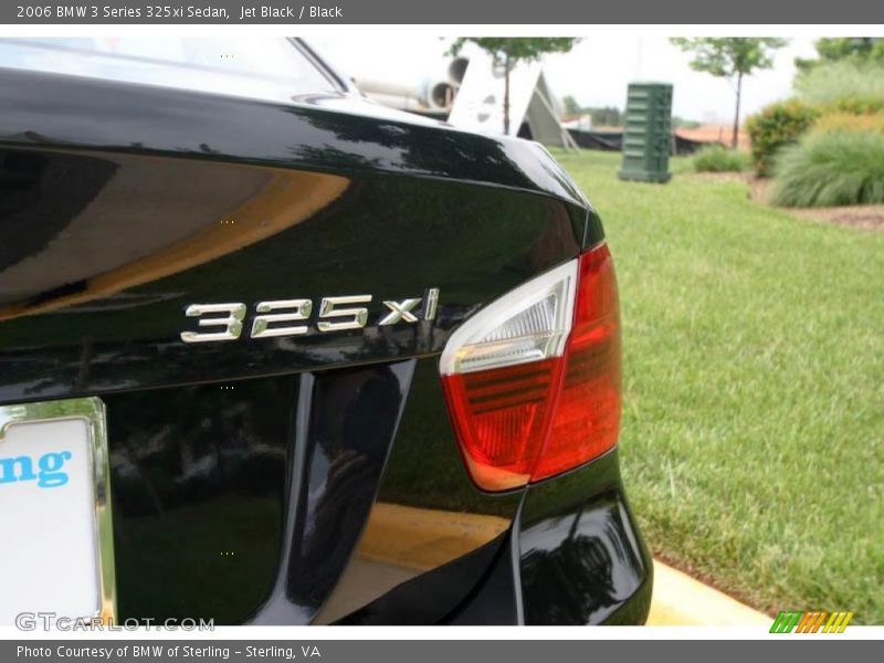 Jet Black / Black 2006 BMW 3 Series 325xi Sedan