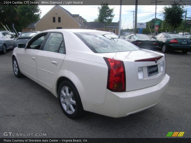 White Diamond / Light Neutral 2004 Cadillac CTS Sedan