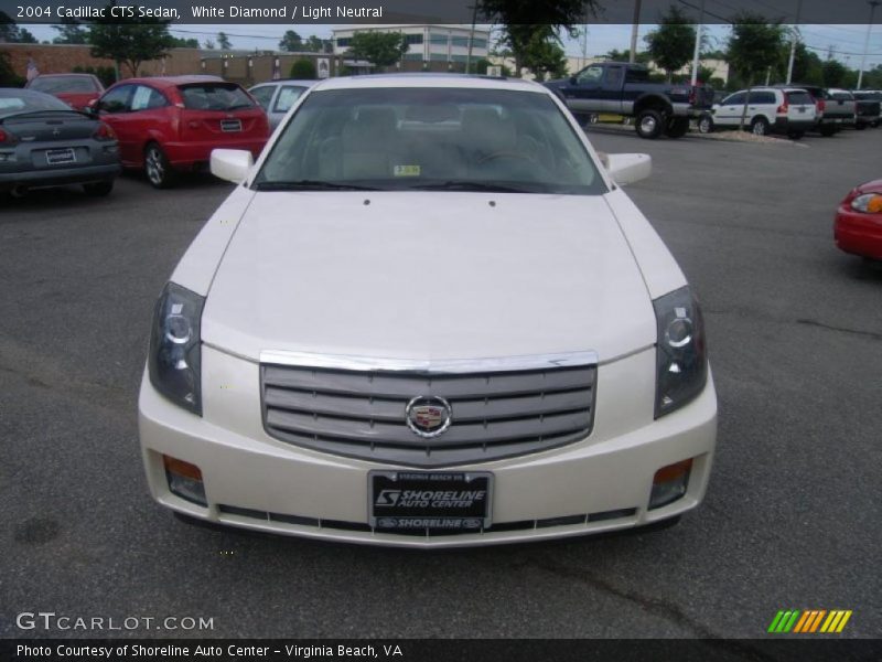 White Diamond / Light Neutral 2004 Cadillac CTS Sedan