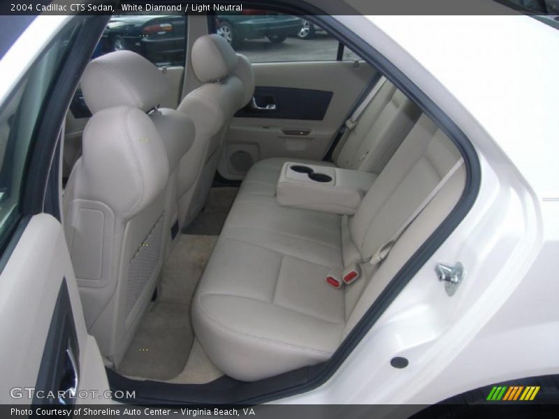 White Diamond / Light Neutral 2004 Cadillac CTS Sedan