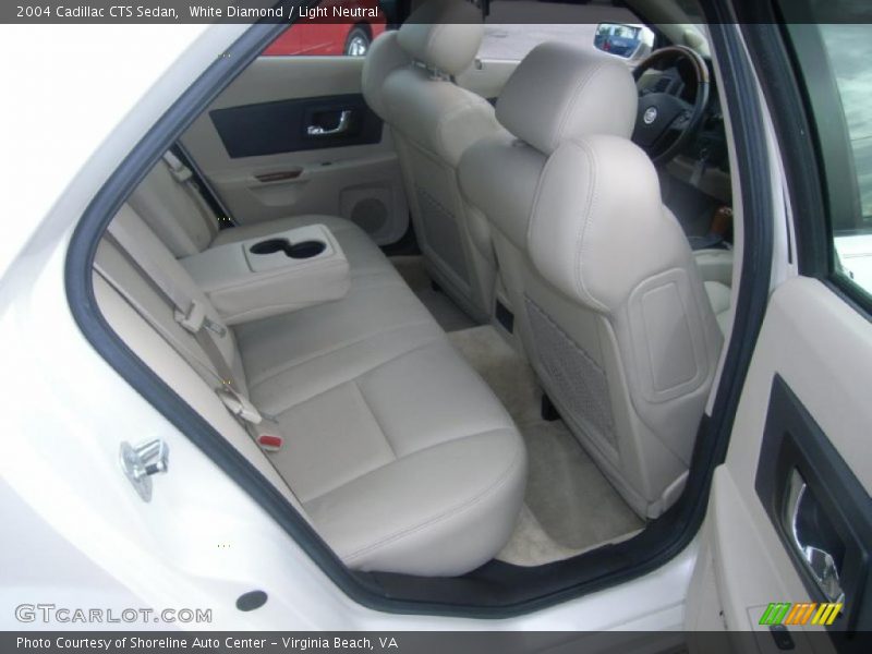 White Diamond / Light Neutral 2004 Cadillac CTS Sedan